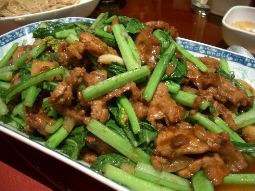 Sa Cha Beef with Chinese Broccoli