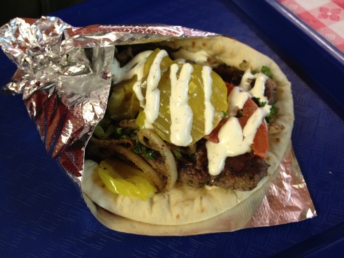 kefta sandwich, middle eastern food in Columbus Janet's kitchen