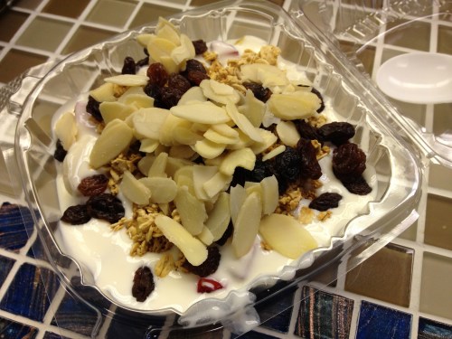 mexican fruit and yogurt 