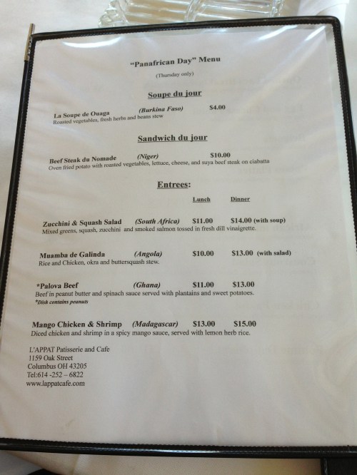 african food in columbus ohio