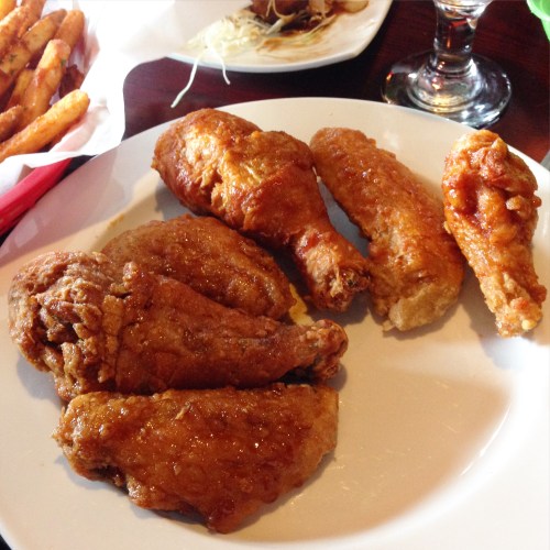 Korean fried chicken 